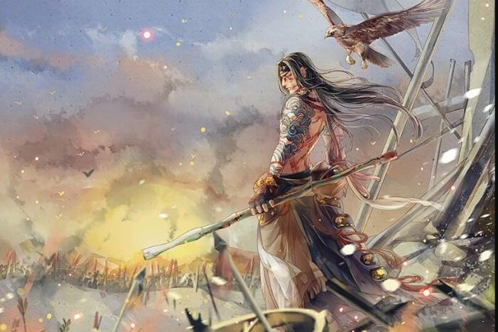 时尚拼接牛仔裤